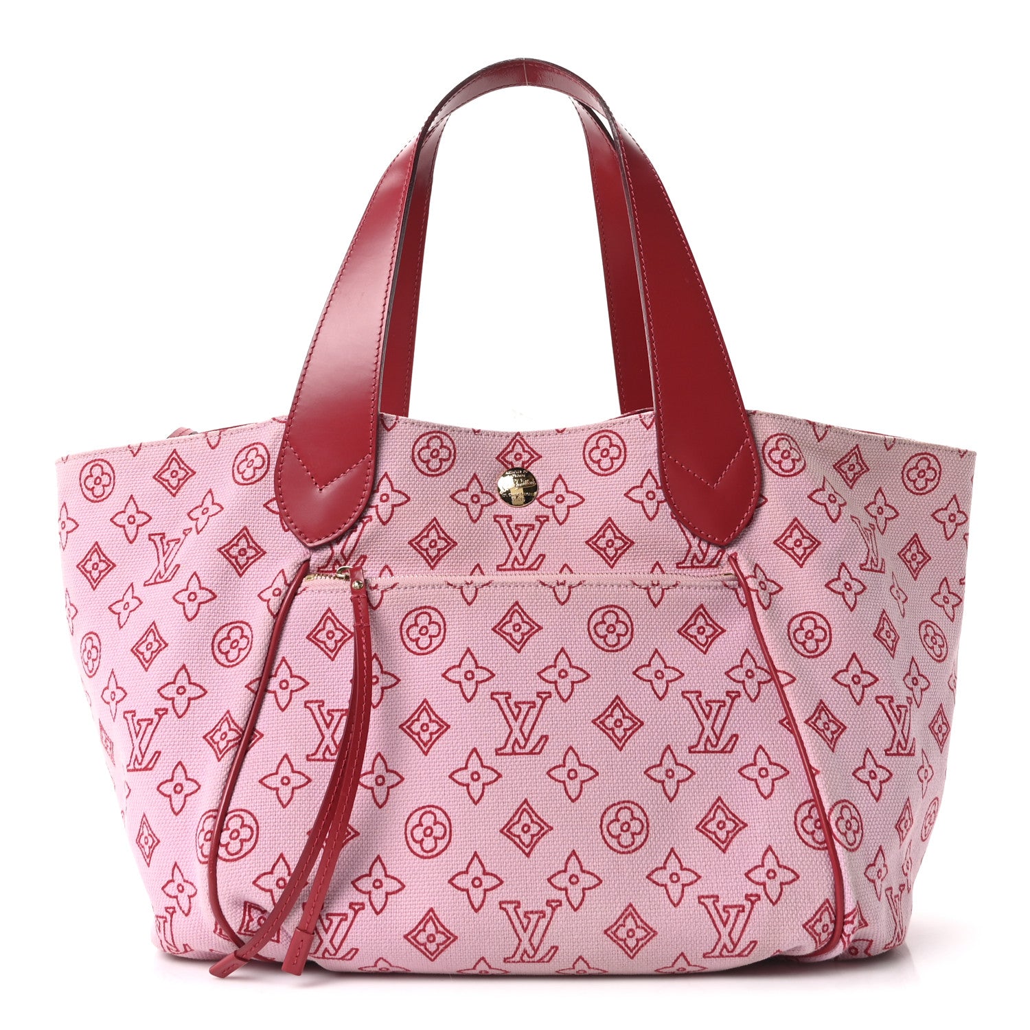 Louis Vuitton Canvas Cabas Ipanema PM Pink 1 of 10