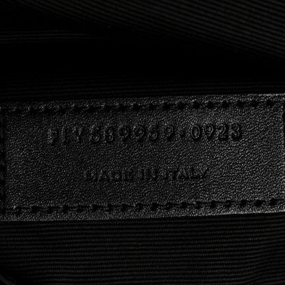 Saint Laurent Grain De Poudre Monogram Belt Bag Black 6 of 10