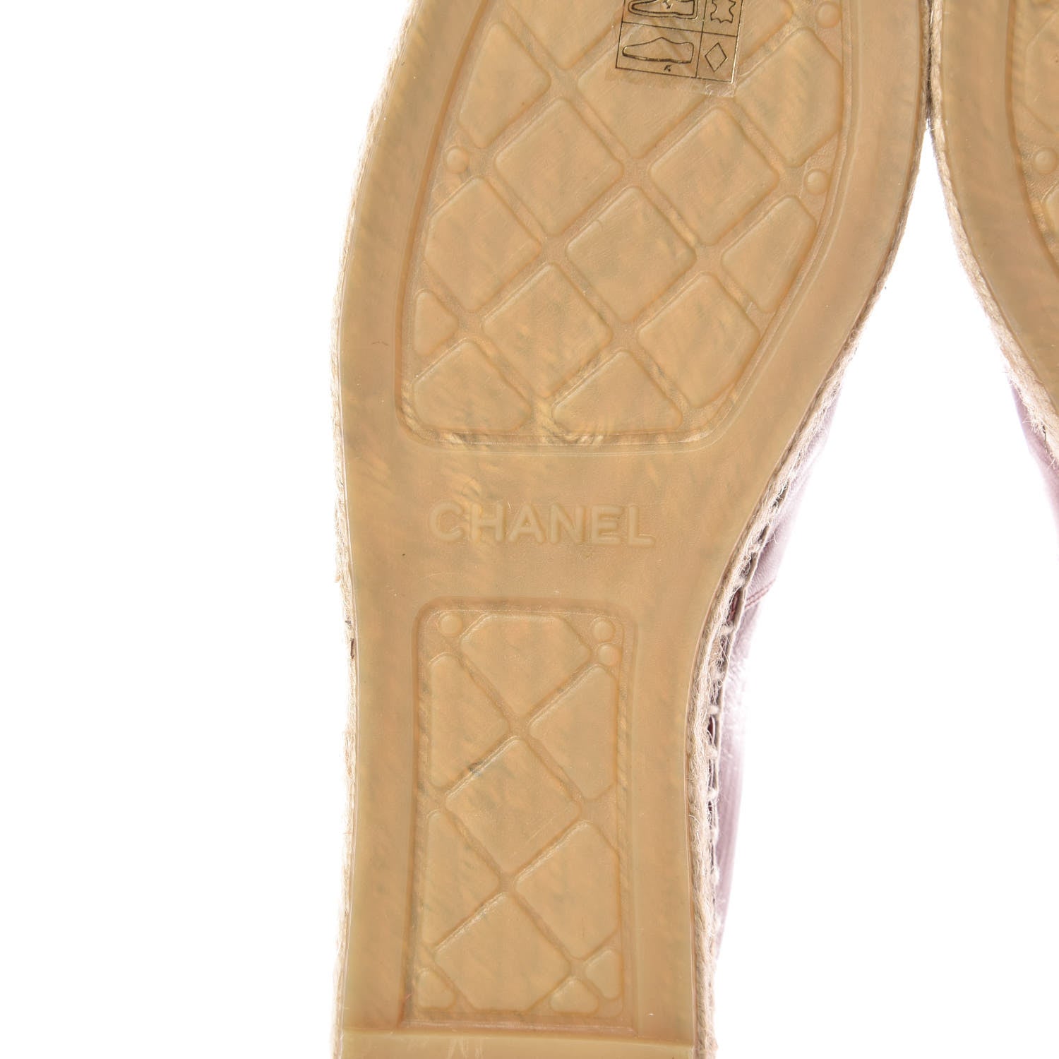 Chanel Lambskin CC Espadrilles 40 Brown 6 of 11