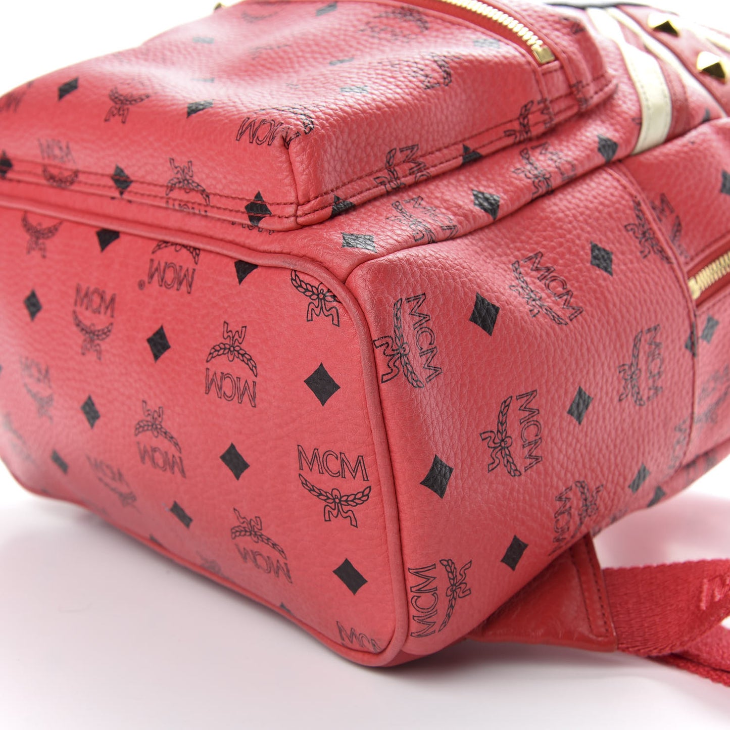 Visetos Studded Small Stark London Olympic Backpack Corail