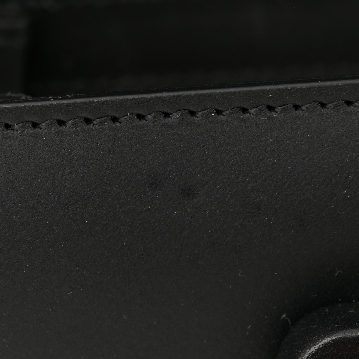 Calfskin Bamboo Mini 1947 Belt Bag 85 34  Black