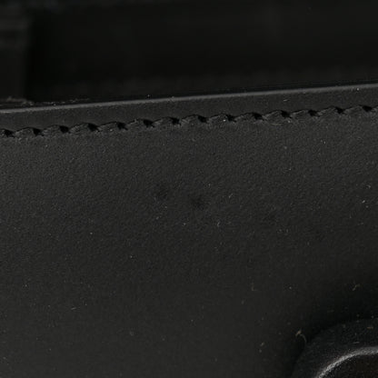 Gucci Calfskin Bamboo Mini 1947 Belt Bag 85 34  Black 12 of 13