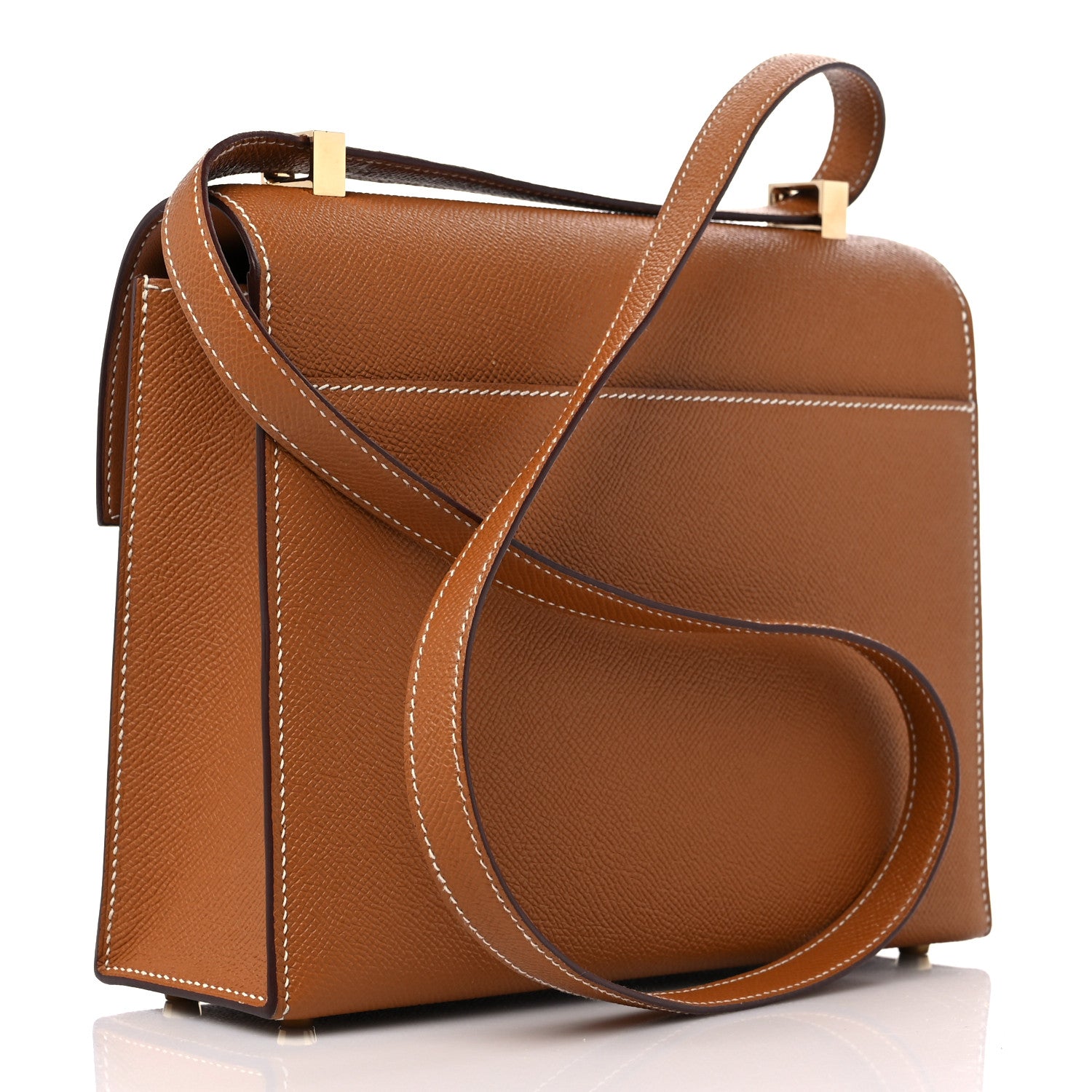 Hermes Epsom Verrou 21 Gold 3 of 9