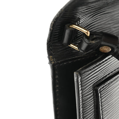 Louis Vuitton Epi Pochette Sellier Dragonne Clutch Black 10 of 10