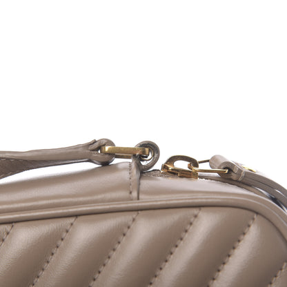 Saint Laurent Calfskin Matelasse Monogram Lou Camera Bag Dusty Grey 13 of 14