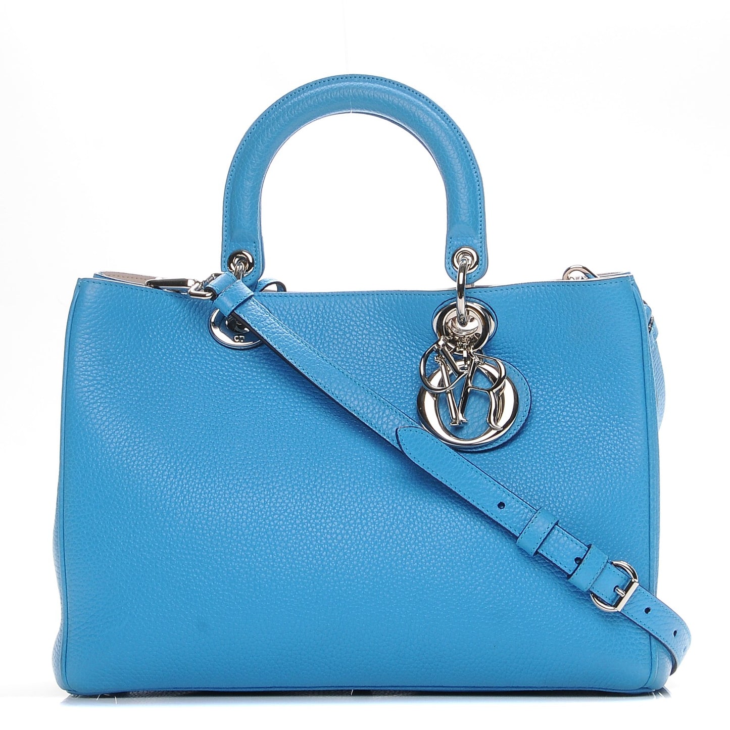 Bullcalf Medium Diorissimo Tote Bleu Nosy