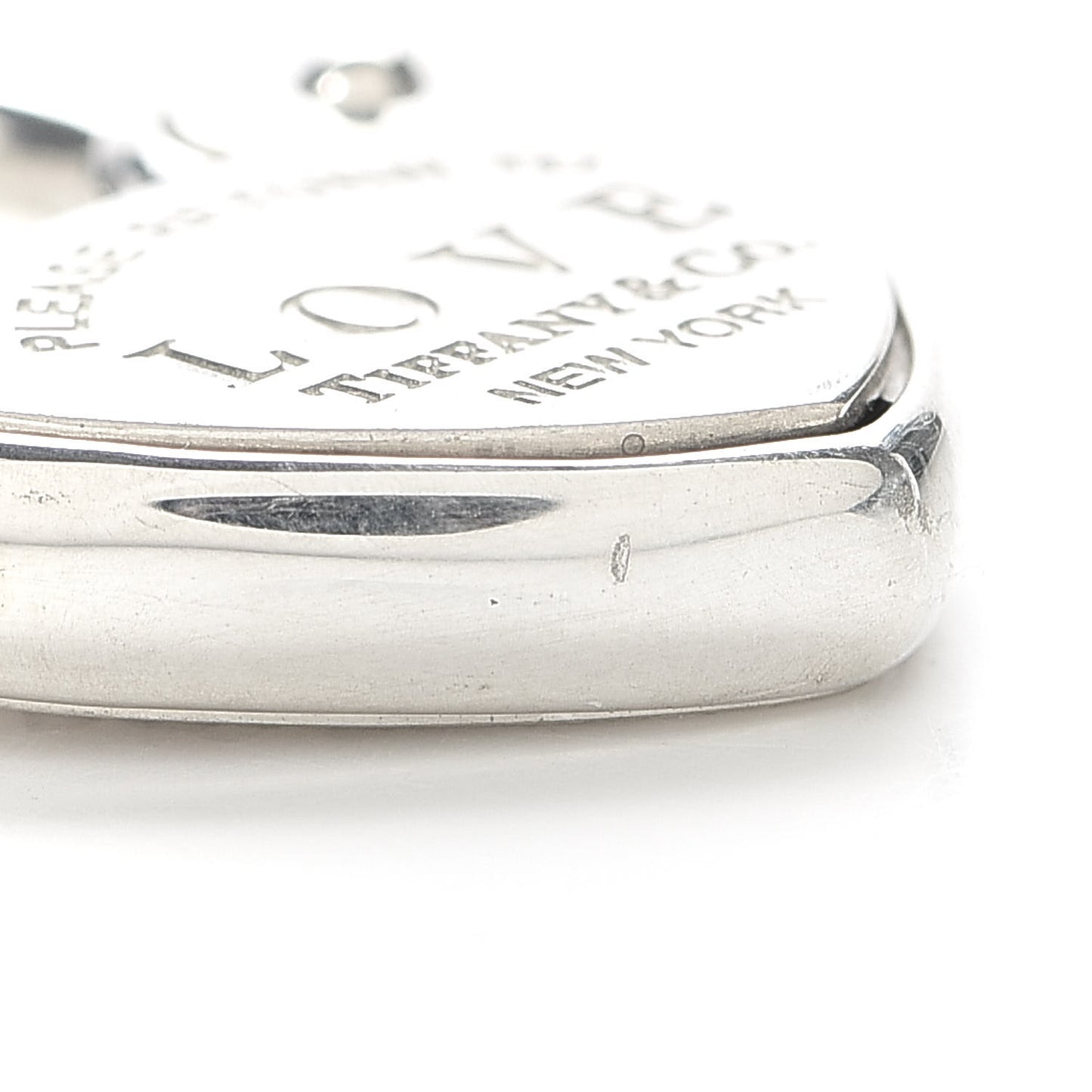 Sterling Silver Return to Love Heart Lock Charm