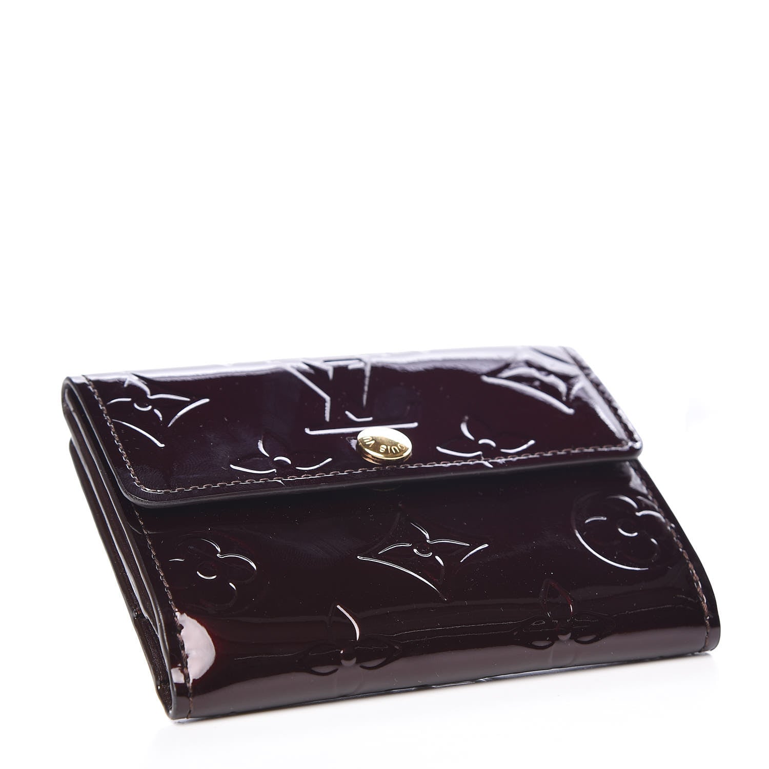 Louis Vuitton Vernis Ludlow Wallet Amarante 4 of 7