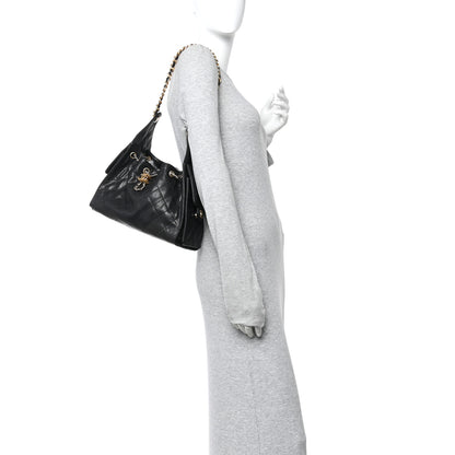 Chanel Caviar Quilted Small Chanel 25 Handbag Black 2 of 12
