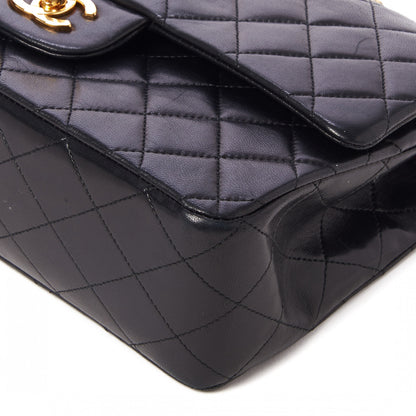 Chanel Lambskin Quilted Medium Double Flap Black 5 of 10