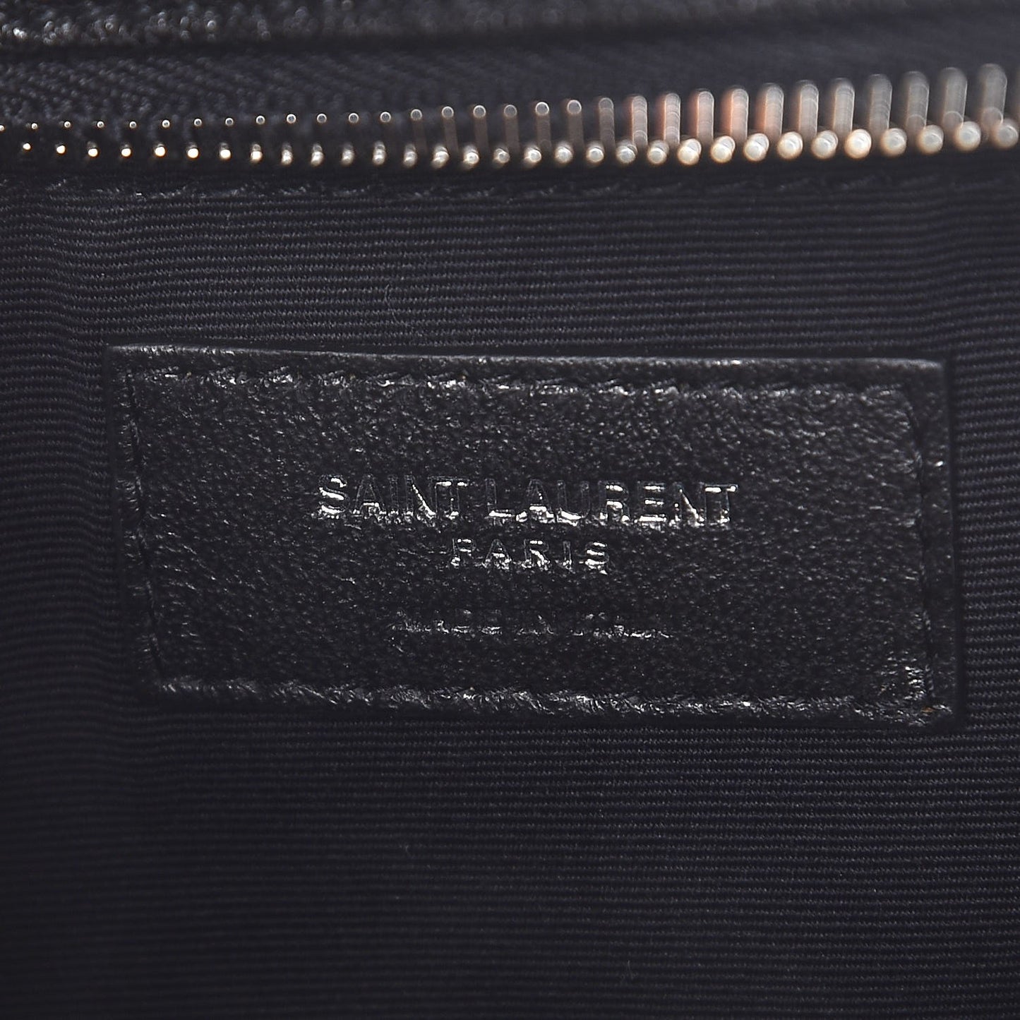 Lambskin Monogram Small Lou Camera Bag Black