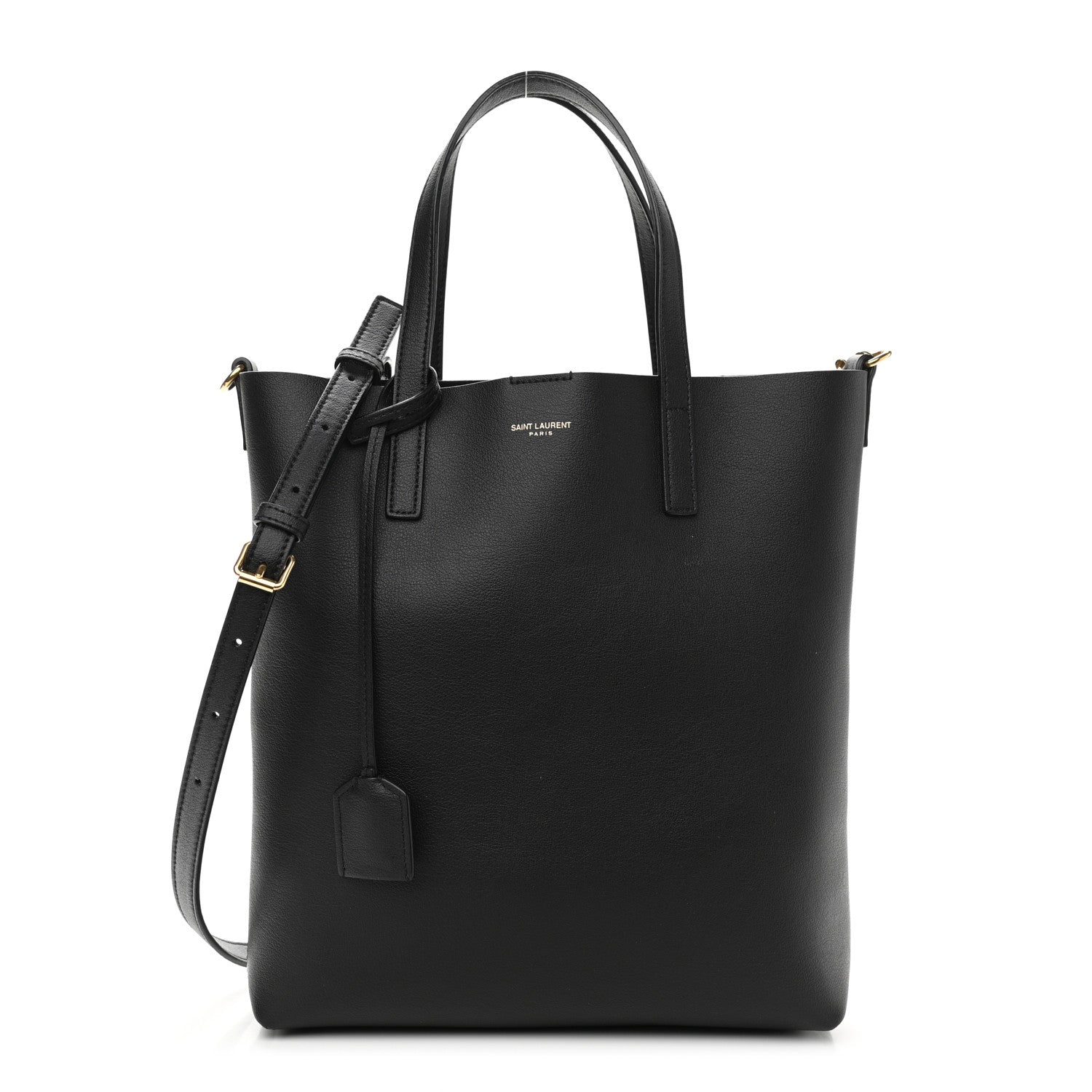 Saint Laurent Calfskin Toy Shopping Tote Black 1 of 11