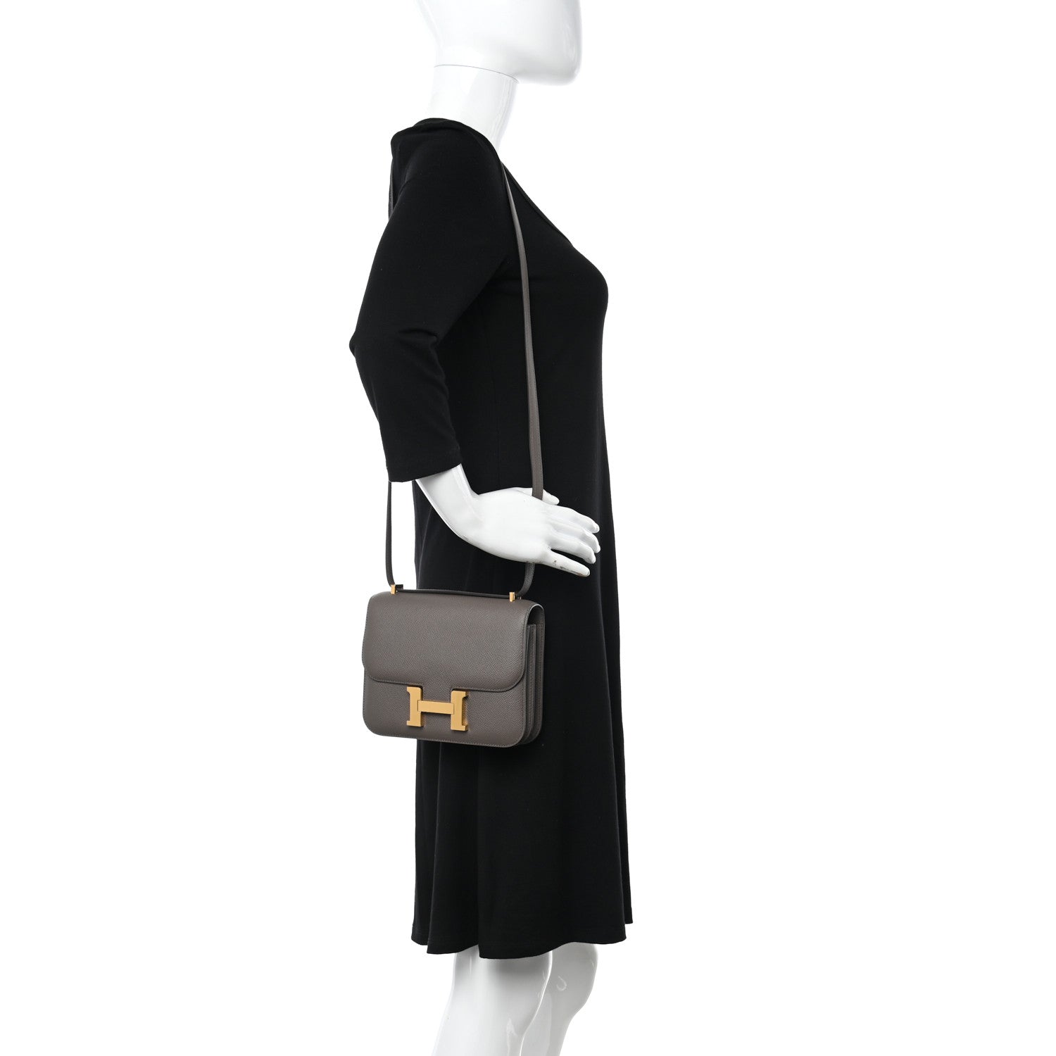 Hermes Epsom Constance 18 Etain 2 of 11