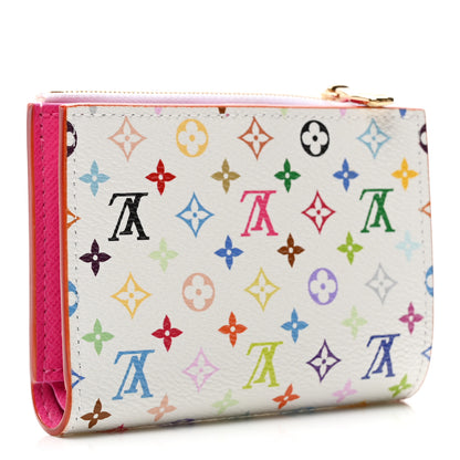 Louis Vuitton LV X TM Monogram Multicolor Lisa Wallet White 3 of 6