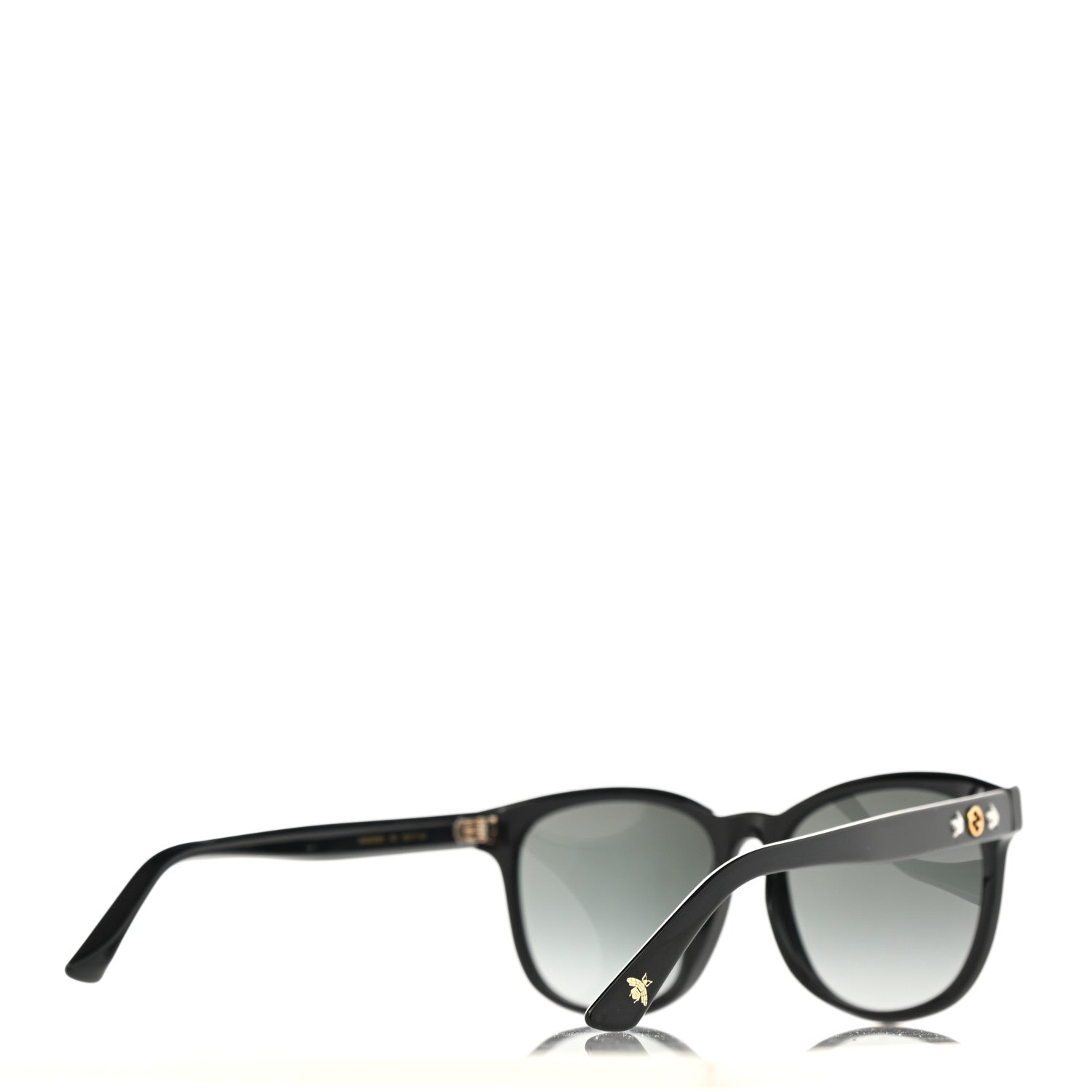 Gucci Round Frame Star Sunglasses GG0232SK Black 4 of 9