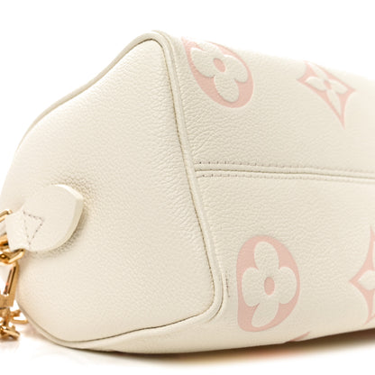 Louis Vuitton Empreinte Monogram Giant Speedy Bandouliere 20 Latte Chamallow 8 of 9