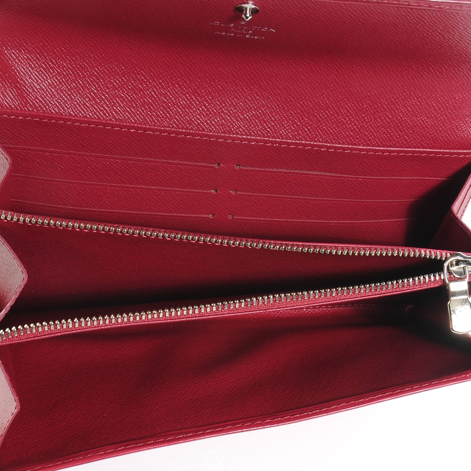 Louis Vuitton Epi Sarah Wallet Fuchsia 5 of 10