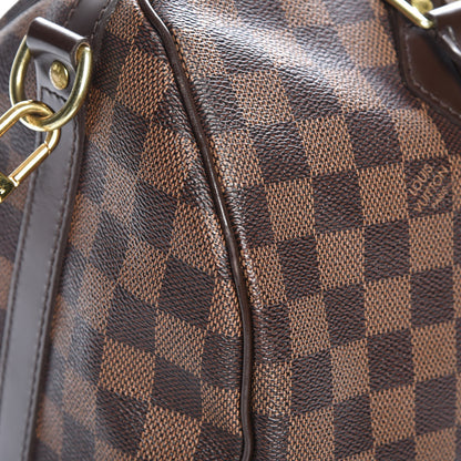 Louis Vuitton Damier Ebene Speedy Bandouliere 30 9 of 10