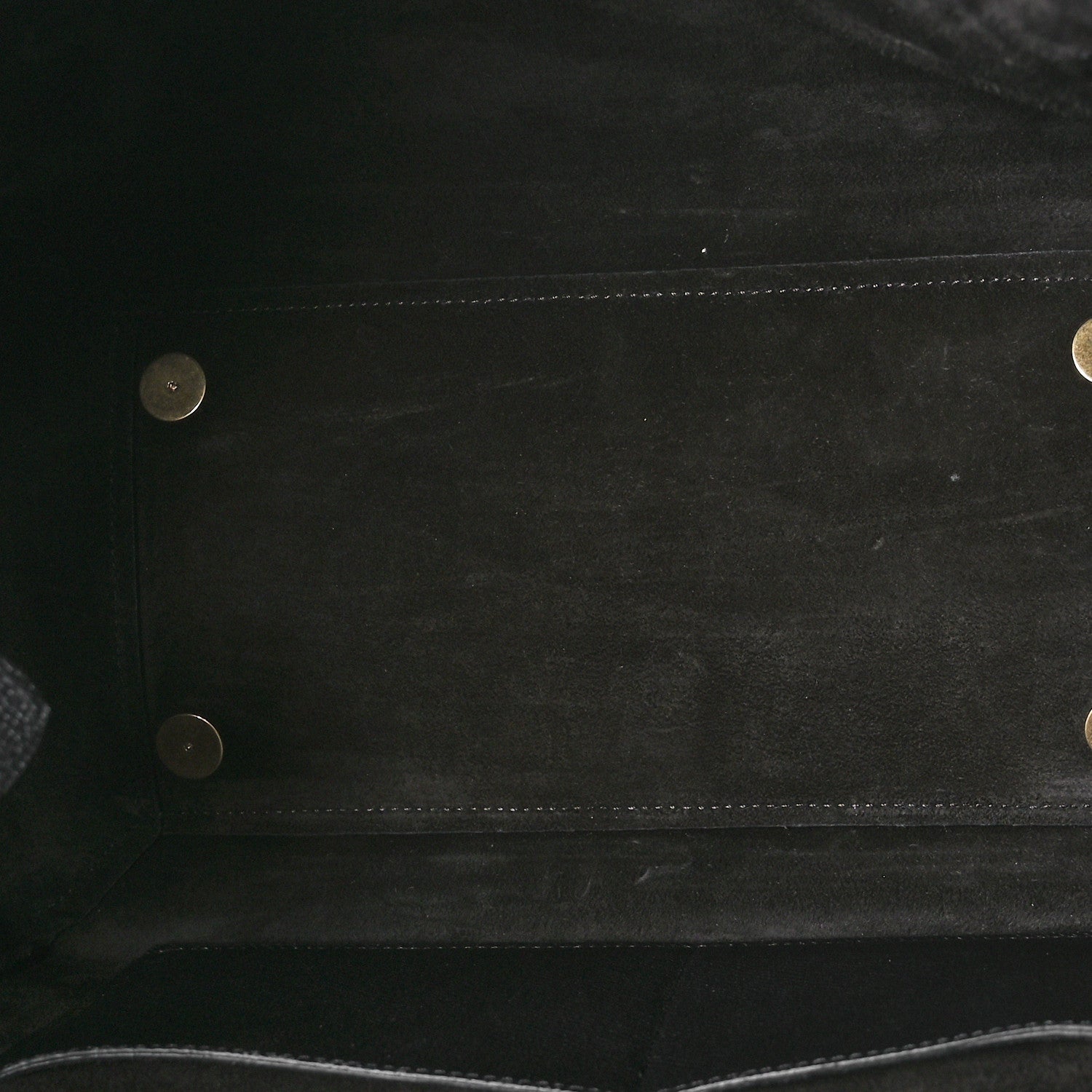 Celine Grained Calfskin Mini Belt Bag Black 5 of 10