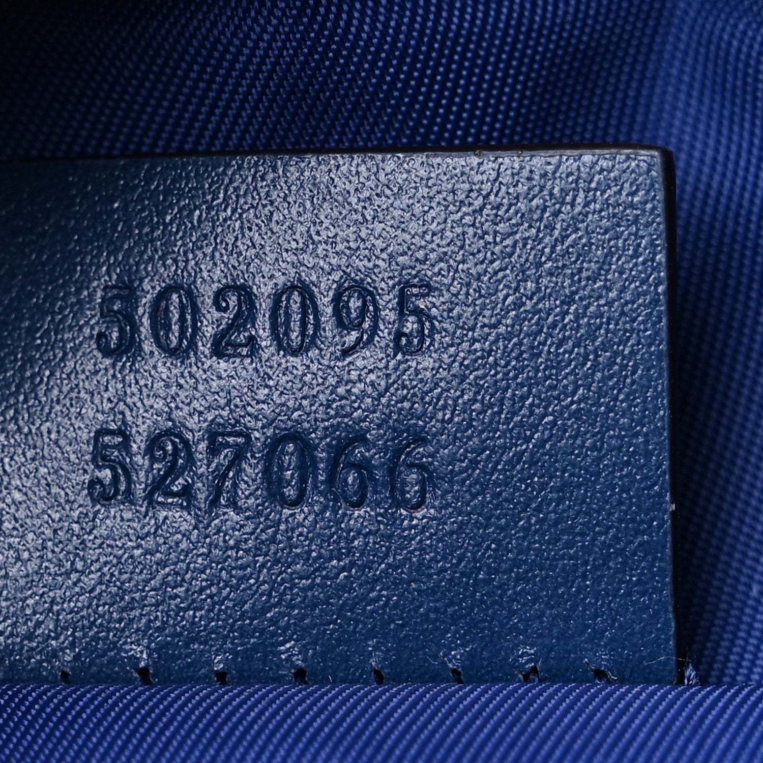 Gucci Canvas Big GG Dots Star Patch Childrens Belt Bag Blue 7 of 10