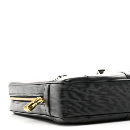 Louis Vuitton Epi Porte-Documents Voyage Briefcase Black 8 of 11