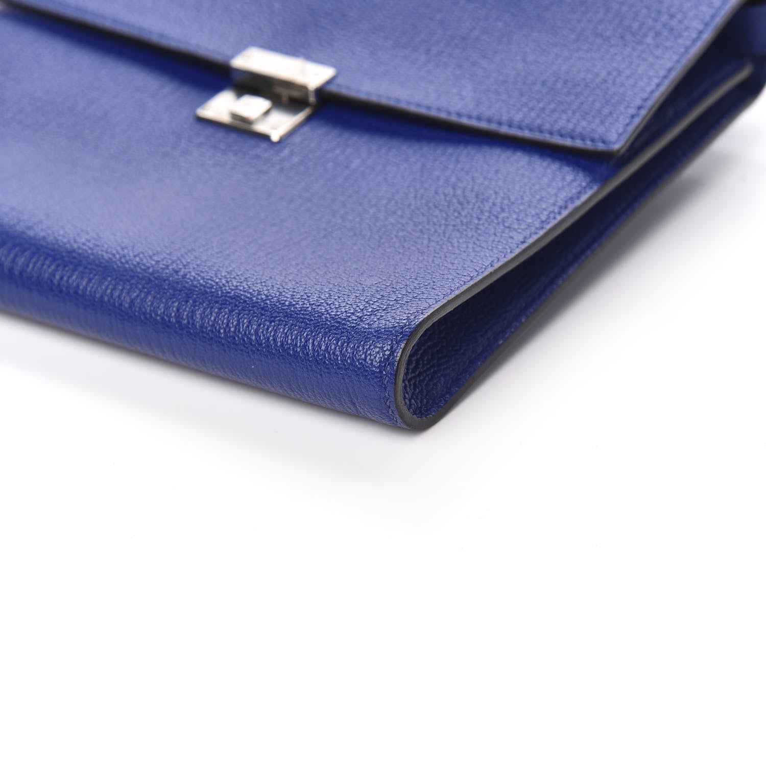 Hermes Chevre Mysore Clic 16 Wallet Blue Encre 9 of 11