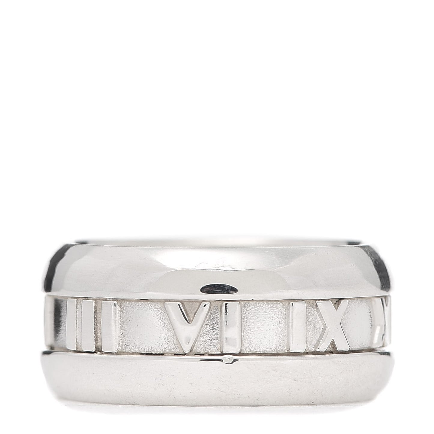 Sterling Silver Atlas Band Ring 54 6.75