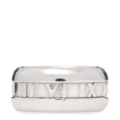 Tiffany Sterling Silver Atlas Band Ring 54 6.75 3 of 4