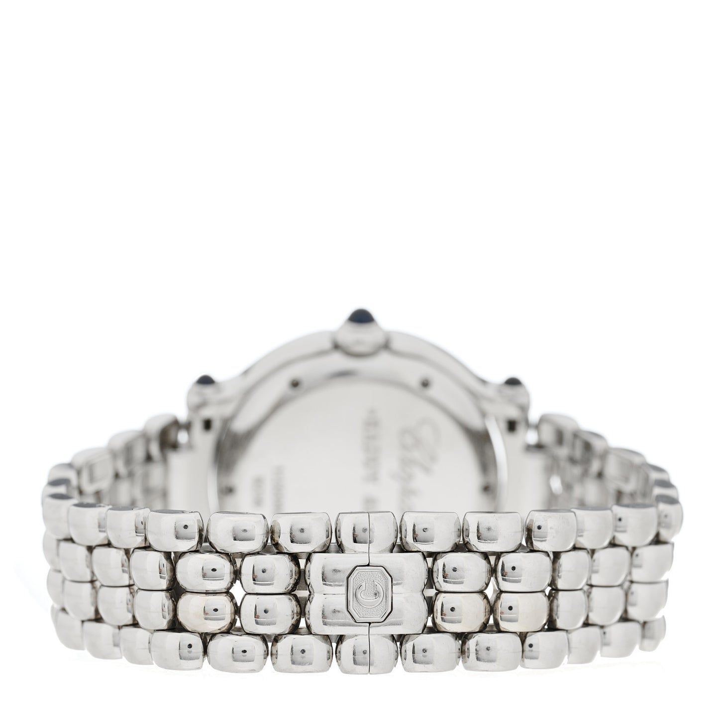 Stainless Steel 7 Diamond 32mm Happy Sport Quartz Watch
