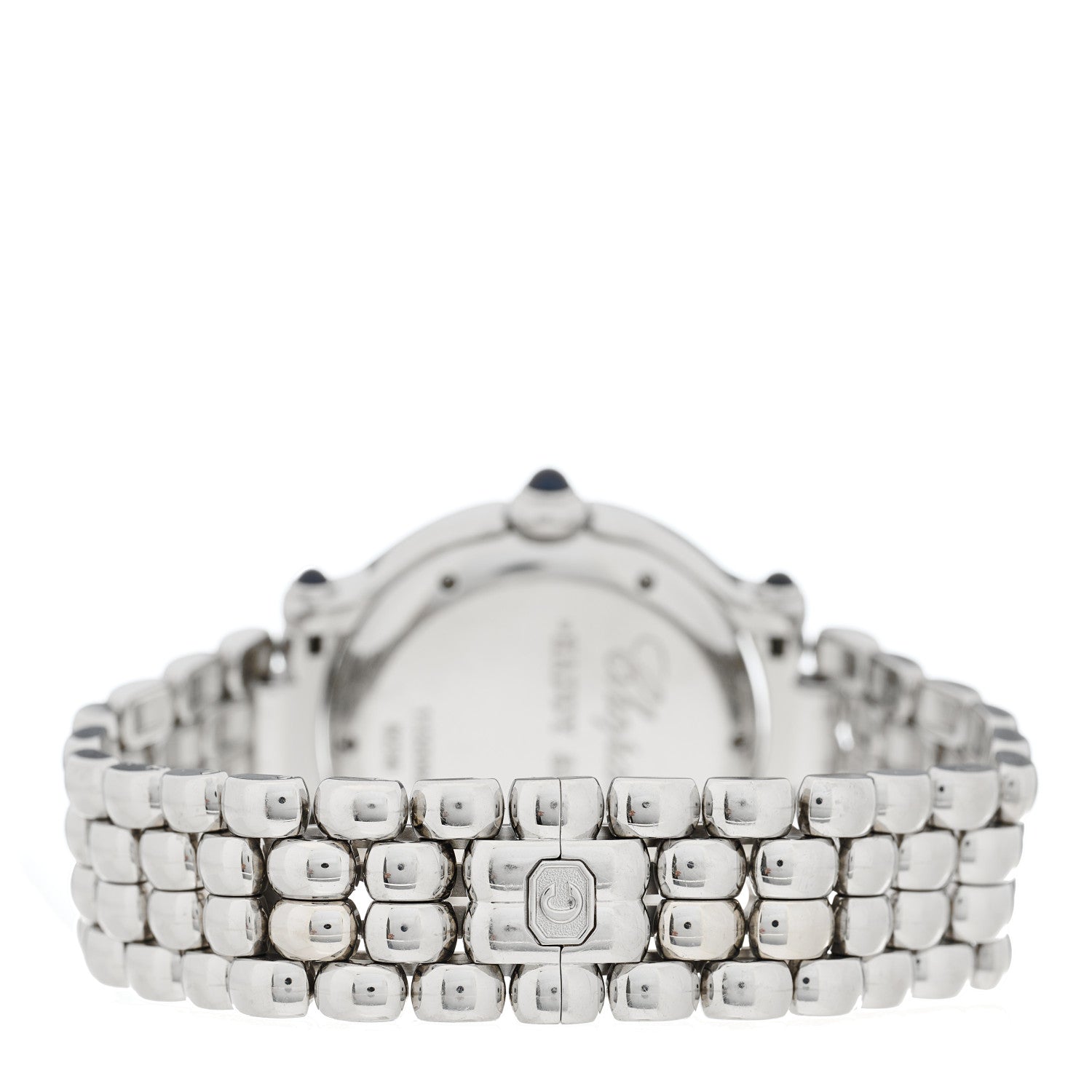 Chopard Stainless Steel 7 Diamond 32mm Happy Sport Quartz Watch 3 of 5