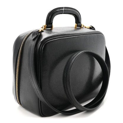 Chanel Caviar Timeless CC Vanity Case Black 3 of 10