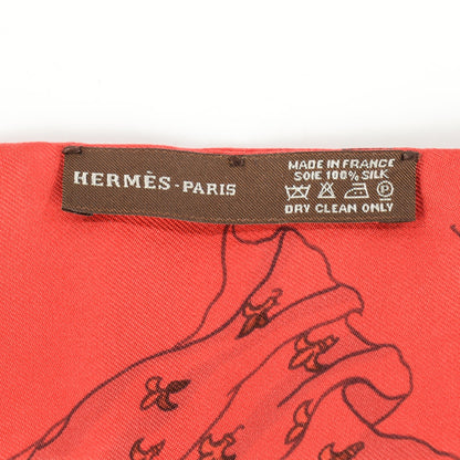 Hermes Silk Pavois Twilly 5 of 5