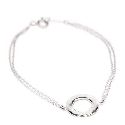 Tiffany Sterling Silver 1837 Circle Chain Bracelet 1 of 5