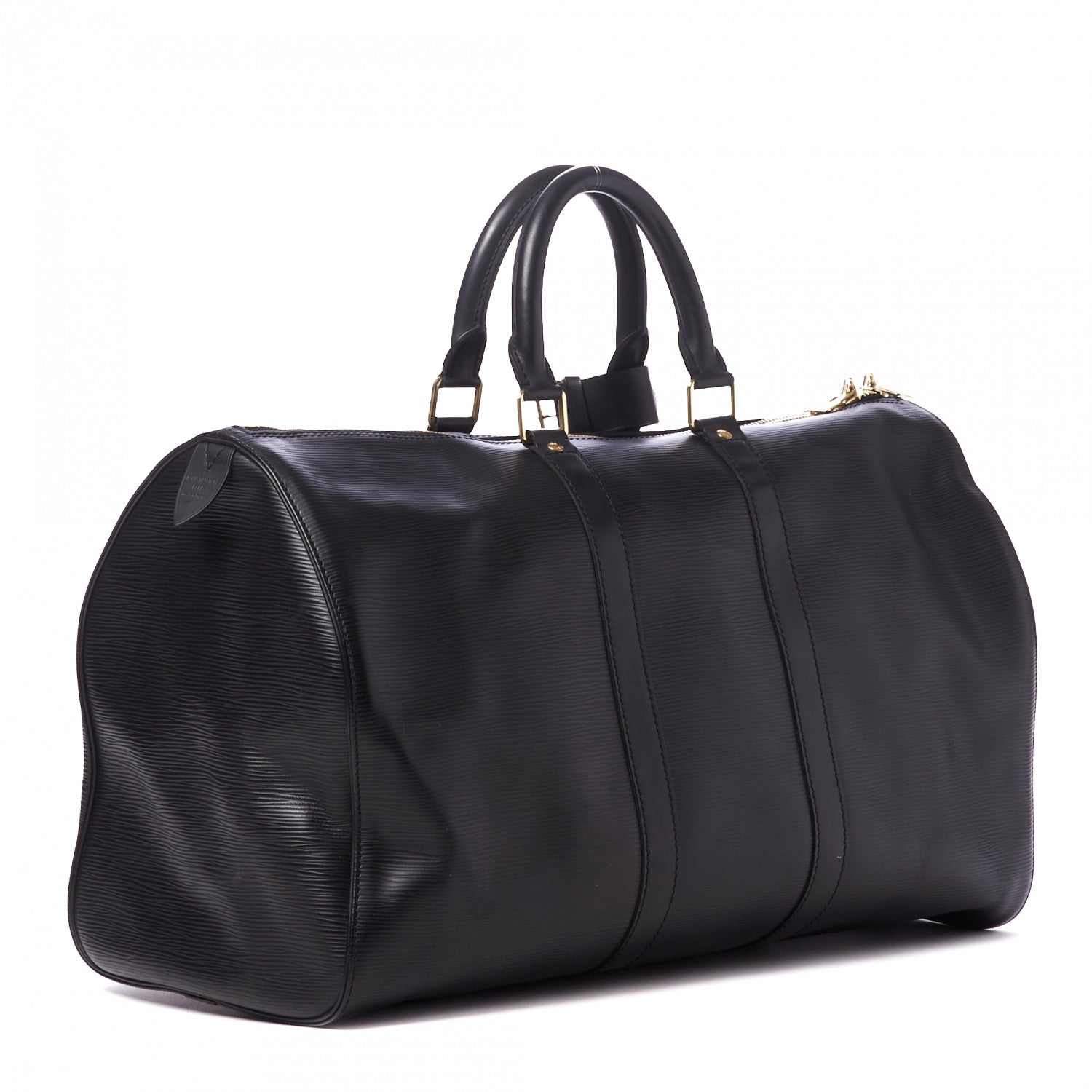 Louis Vuitton Epi Keepall 45 Black 2 of 9