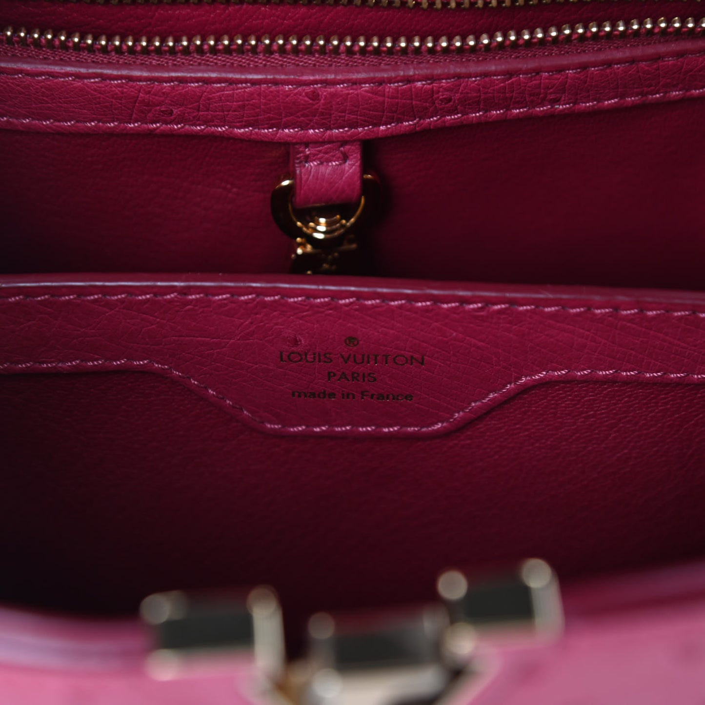 Ostrich Capucines BB Berry