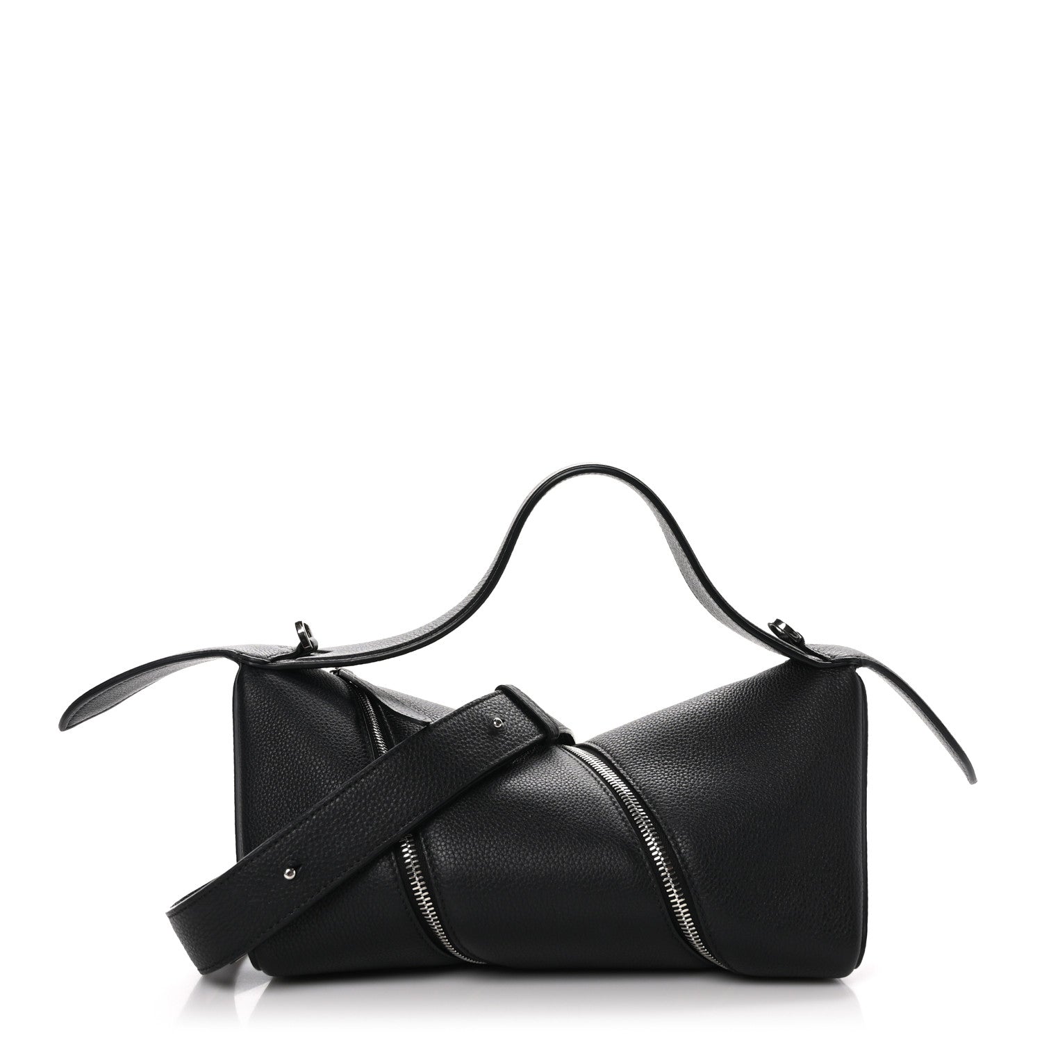 Alaia Calfskin Le Zip Black 1 of 9