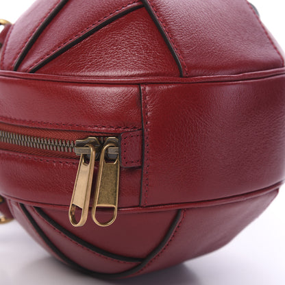 Gucci Piuma Lux Energy Mini Tifosa Basketball Shaped Shoulder Bag Romantic Cerise 7 of 9