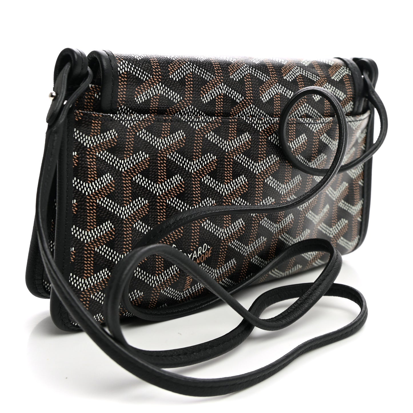 Goyardine Plumet Wallet Clutch Black
