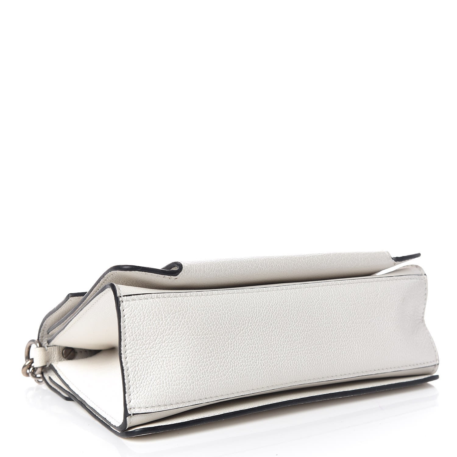 Givenchy Goatskin Small GV3 Shoulder Bag White 4 of 8