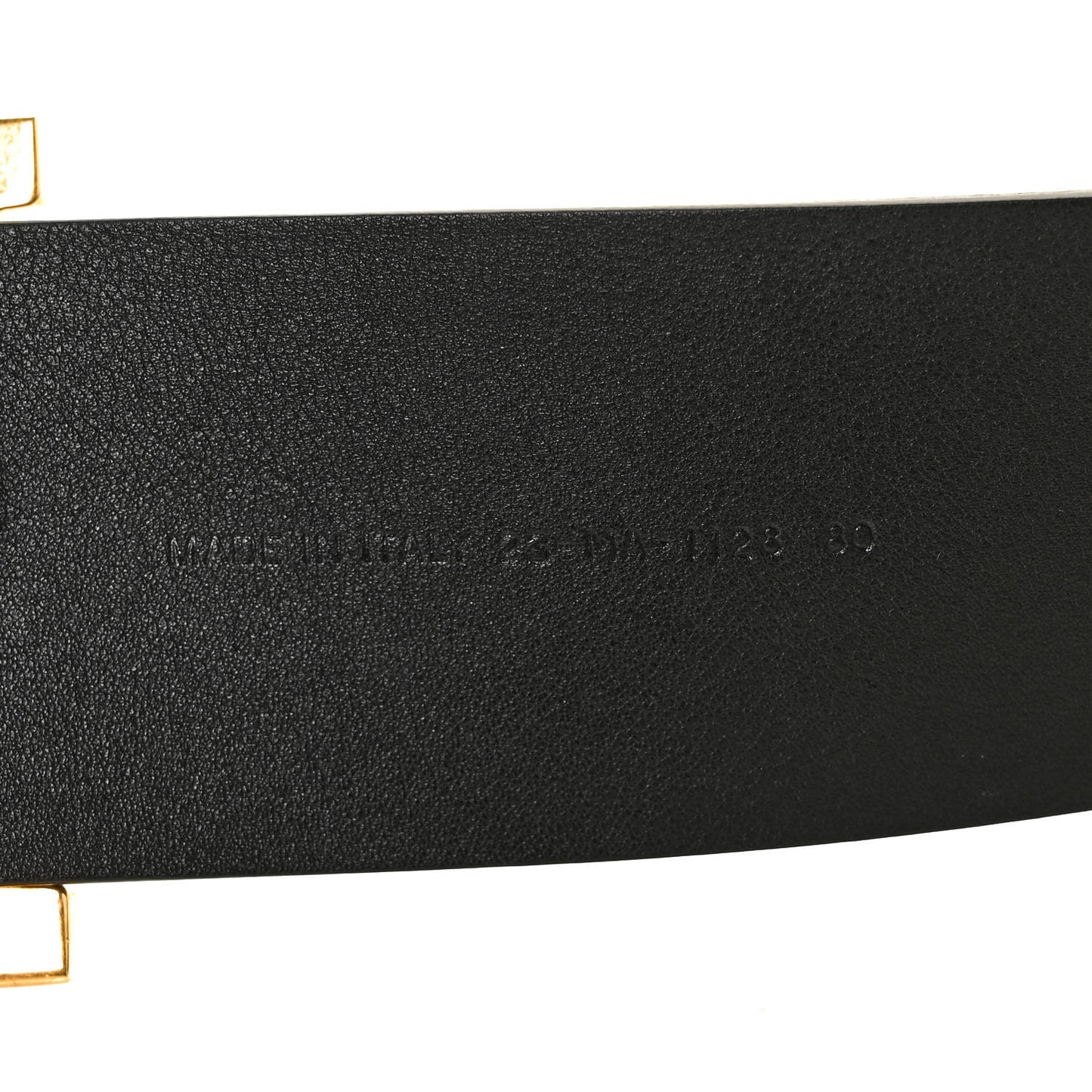 Calfskin Diorquake Belt 80 Black