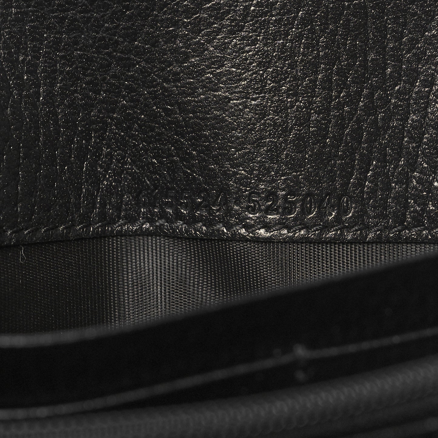 Dollar Calfskin Interlocking G Continental Wallet Black