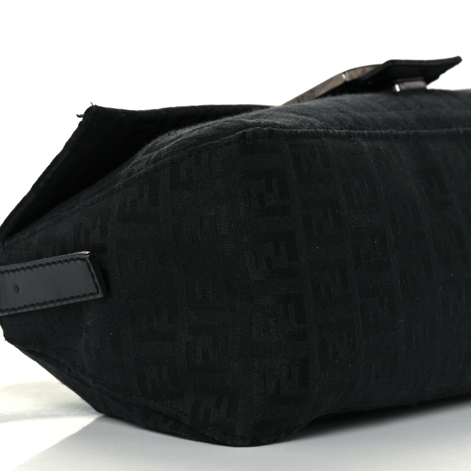 Fendi Zucchino Baguette Black 8 of 10