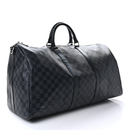 Louis Vuitton Damier Graphite Keepall Bandouliere 55 2 of 9