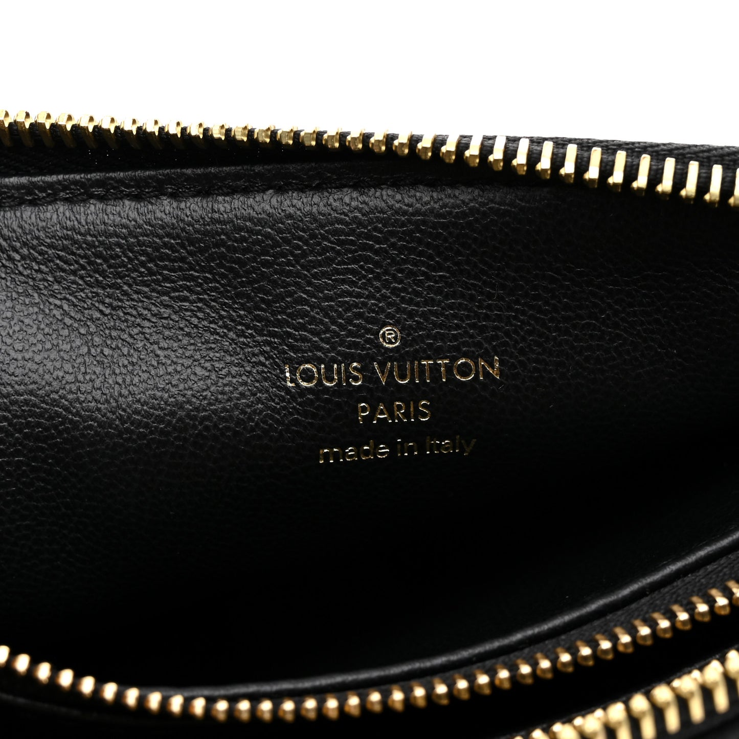 Satin Sequin Embroidered Damier Coussin BB Black