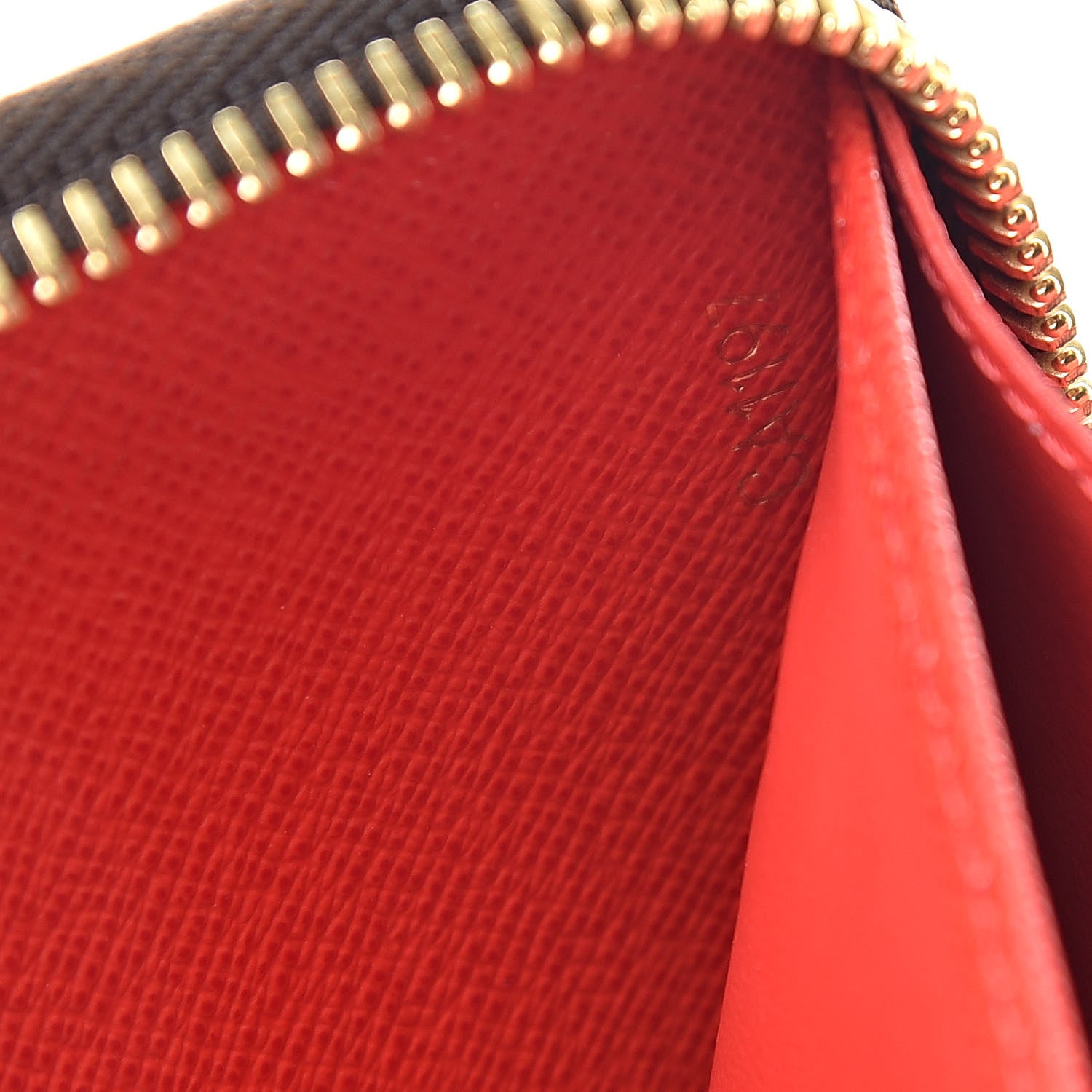 Louis Vuitton Monogram Zippy Wallet Coquelicot 7 of 9
