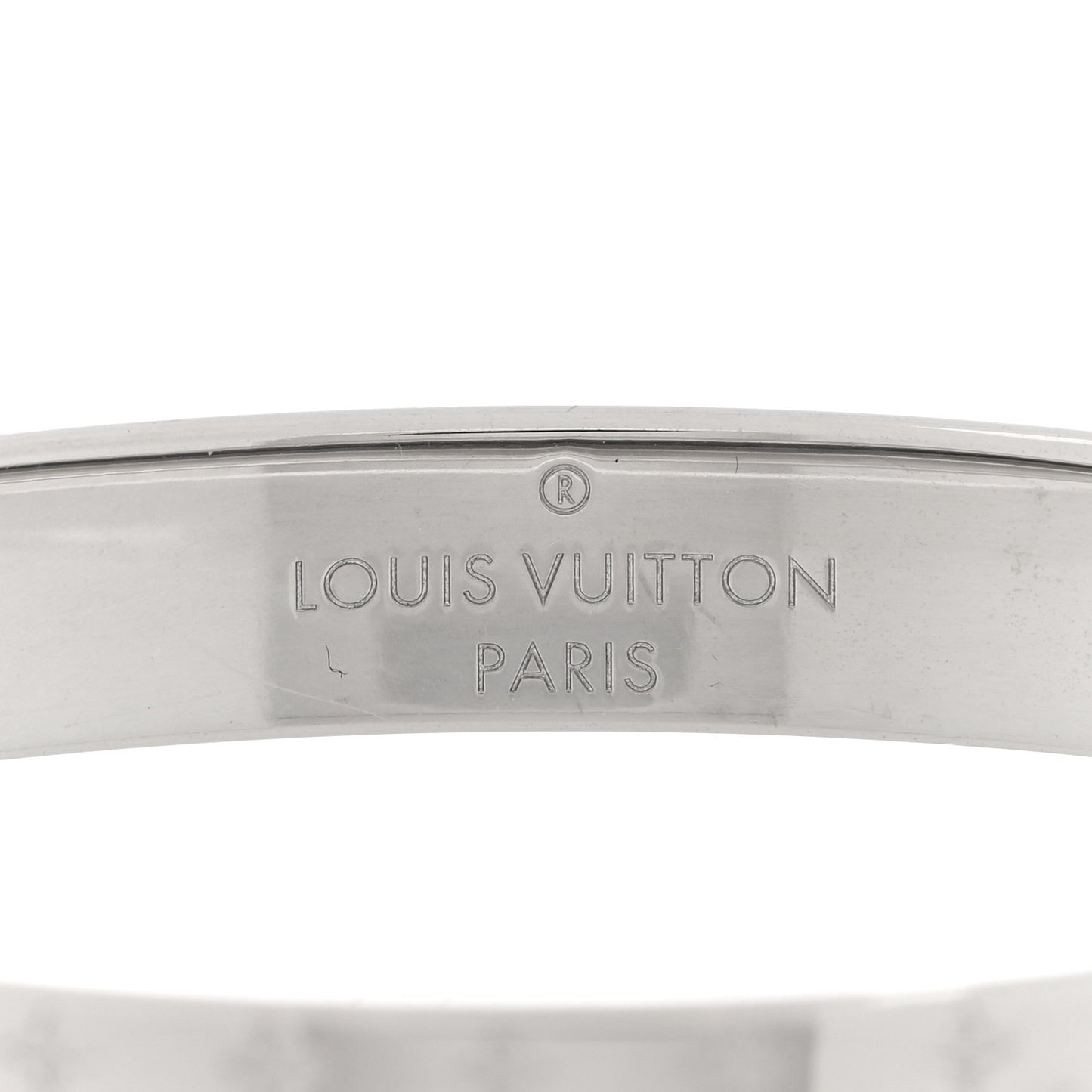 Brass Monogram Nanogram Cuff S Gold