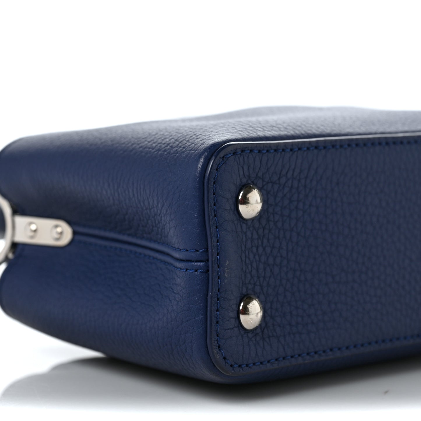 Taurillon Capucines Mini Blue