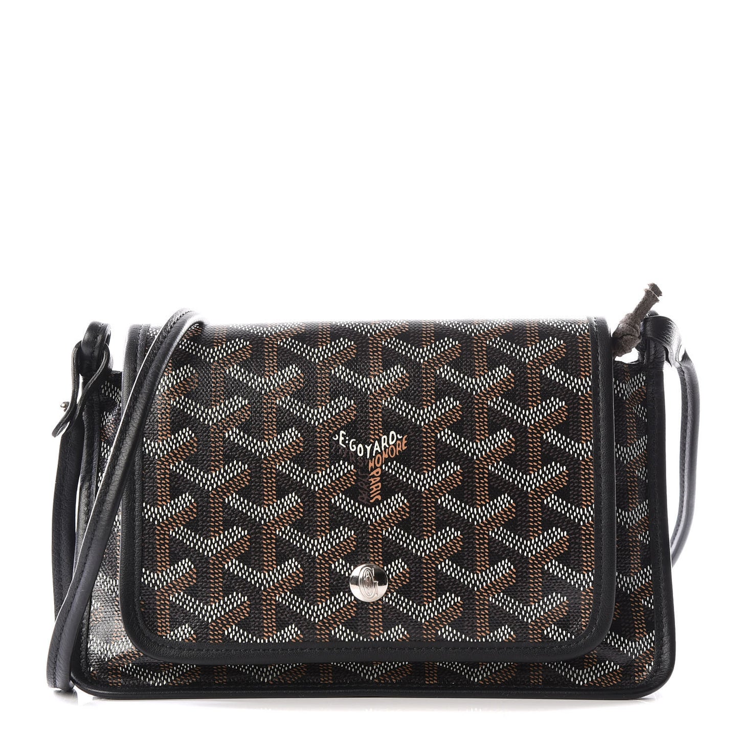 Goyardine Plumet Wallet Clutch Black