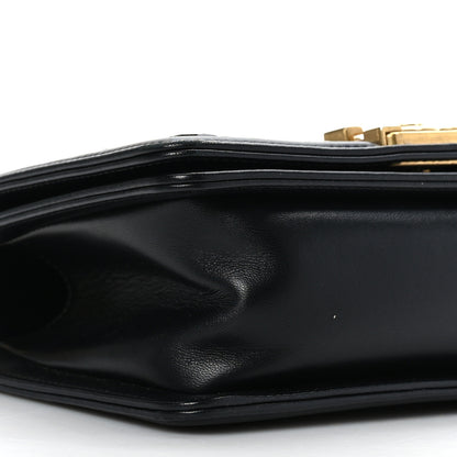 Chanel Lambskin Quilted Small Chain Detail Boy Flap Black 8 of 9