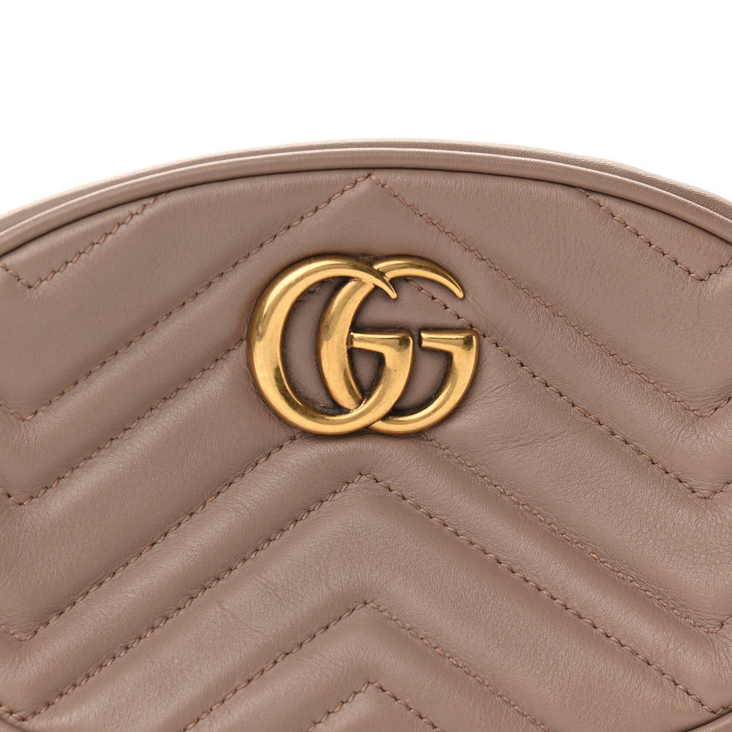 Calfskin Matelasse GG Marmont Belt Bag 75 30 Porcelain Rose